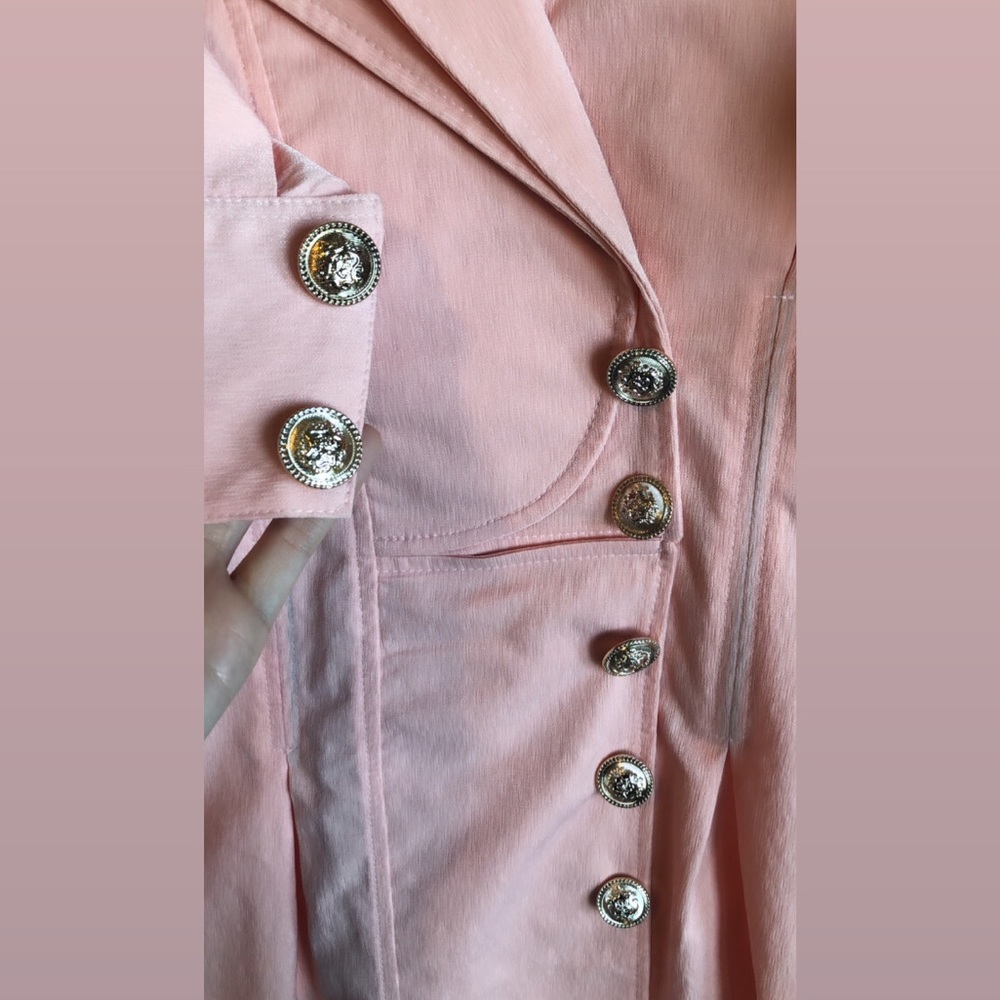 Tailored dress.